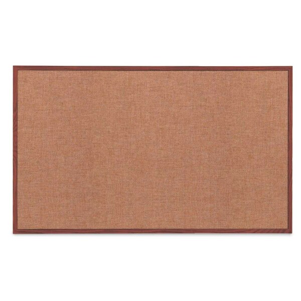 Combo Board, 18"x24", Satin Frame/White Porcelain & Rubber